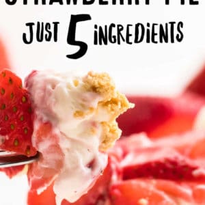 The best cream filled Strawberry Pie.