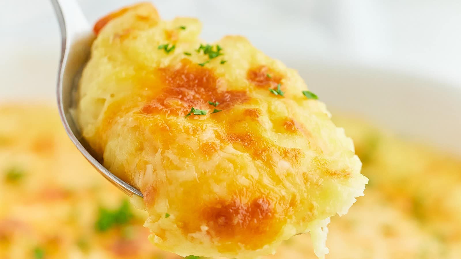 Cheesy Mashed Potatoes recipe by Cheerful Cook.