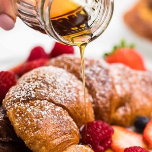 The Best Croissant French Toast
