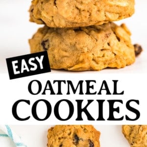 The Best Oatmeal Raisin Cookies