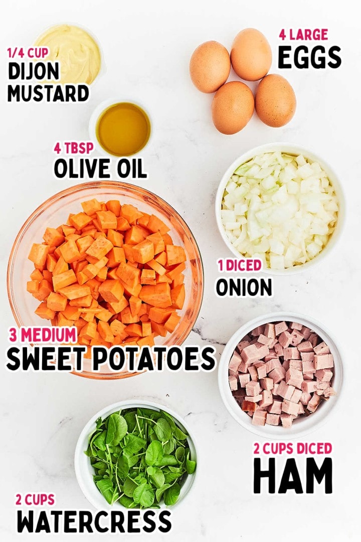 Sweet Potato Hash with Fried Eggs