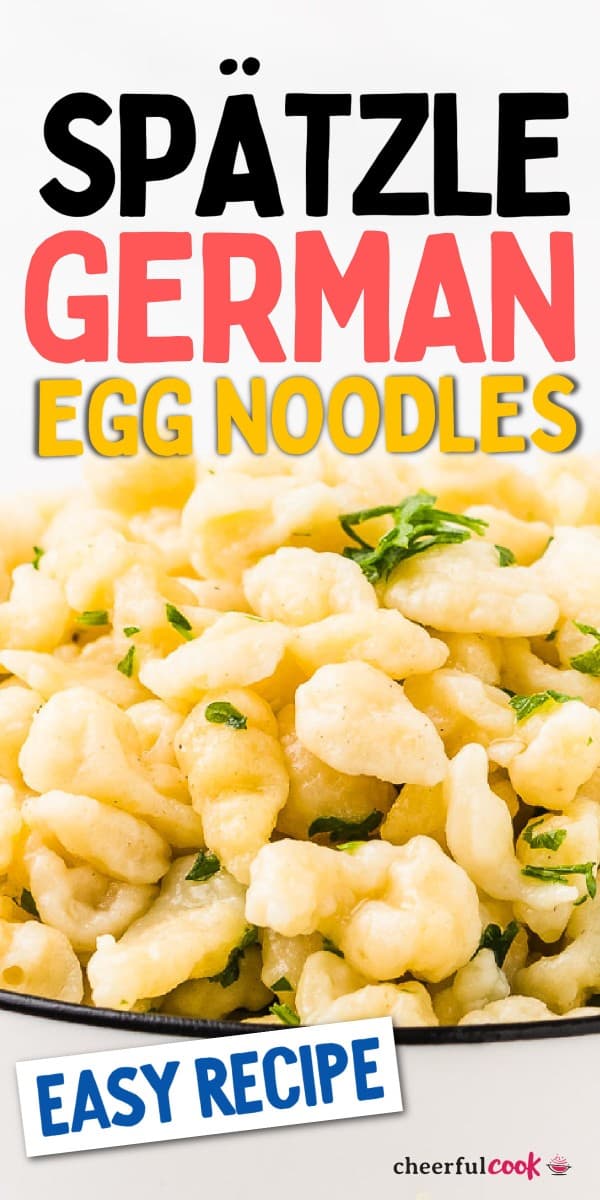 The BEST German Spätzle Recipe!