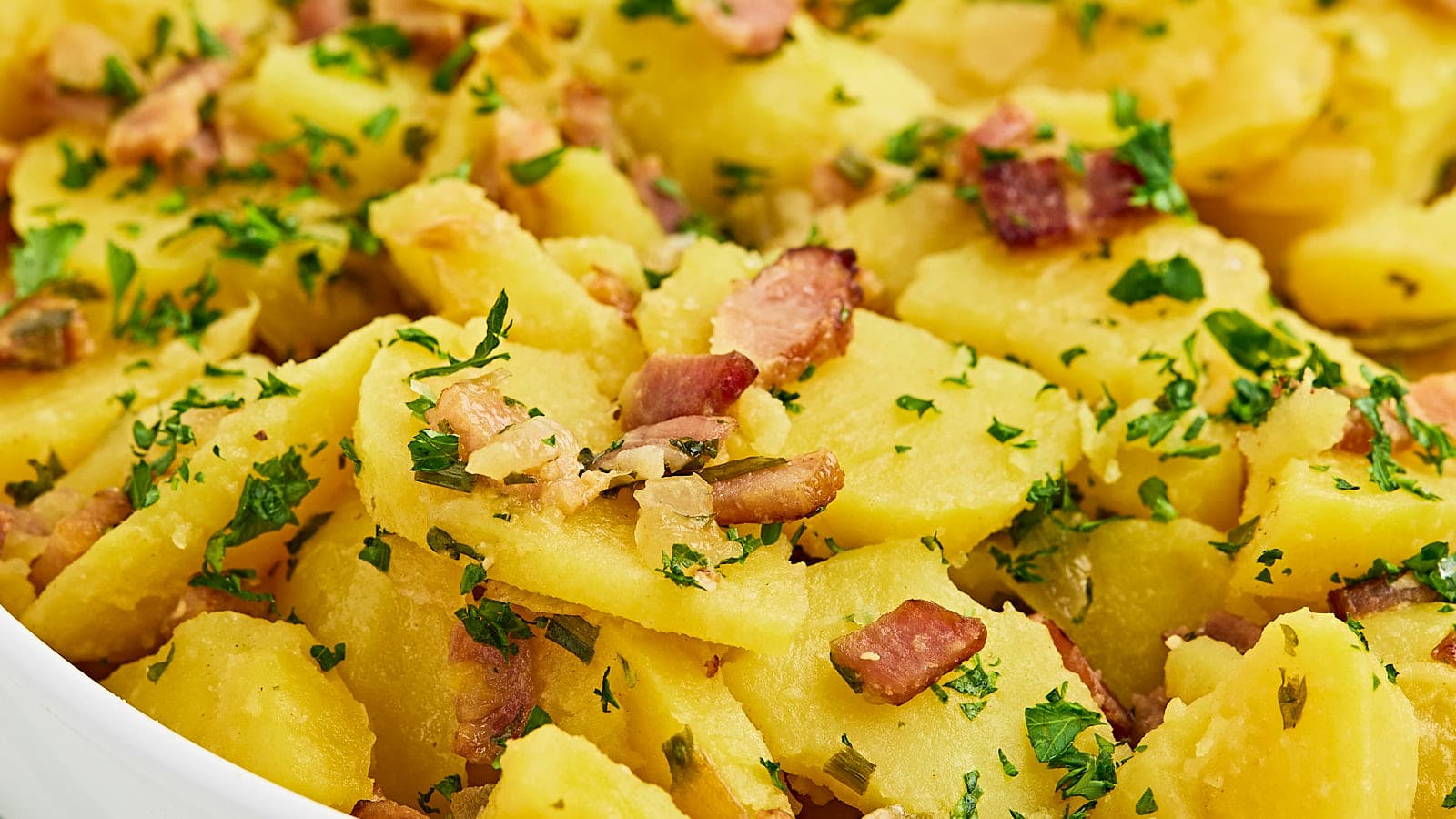 Warm German Potato Salad recipe by Cheerful Cook.com