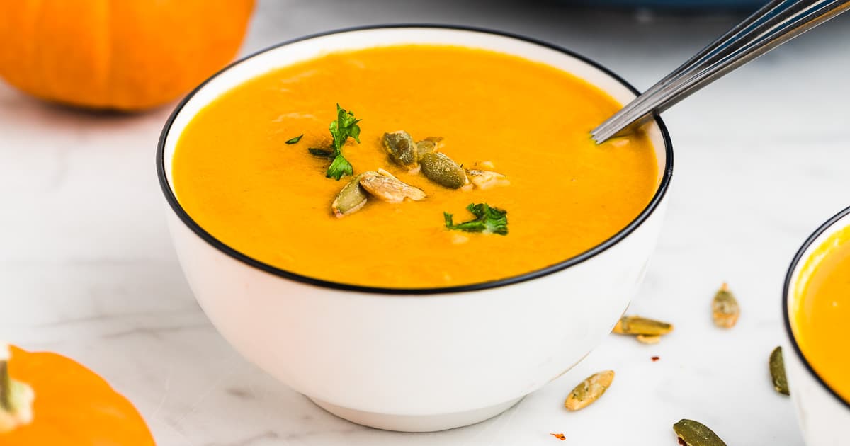 Easy Pumpkin Curry Soup (30 Minute Recipe) Cheerful Cook