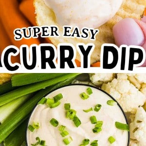 Easy 5 Minutes Curry Dip.