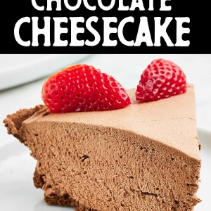 Easy No-Bake Chocolate Cheesecake - A Heavenly Dessert Recipe That Anyone Can Make!