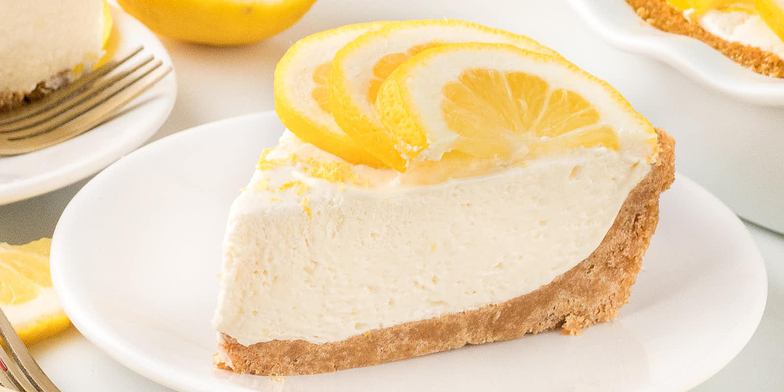 Lemon Icebox Pie recipe by Cheerful Cook.