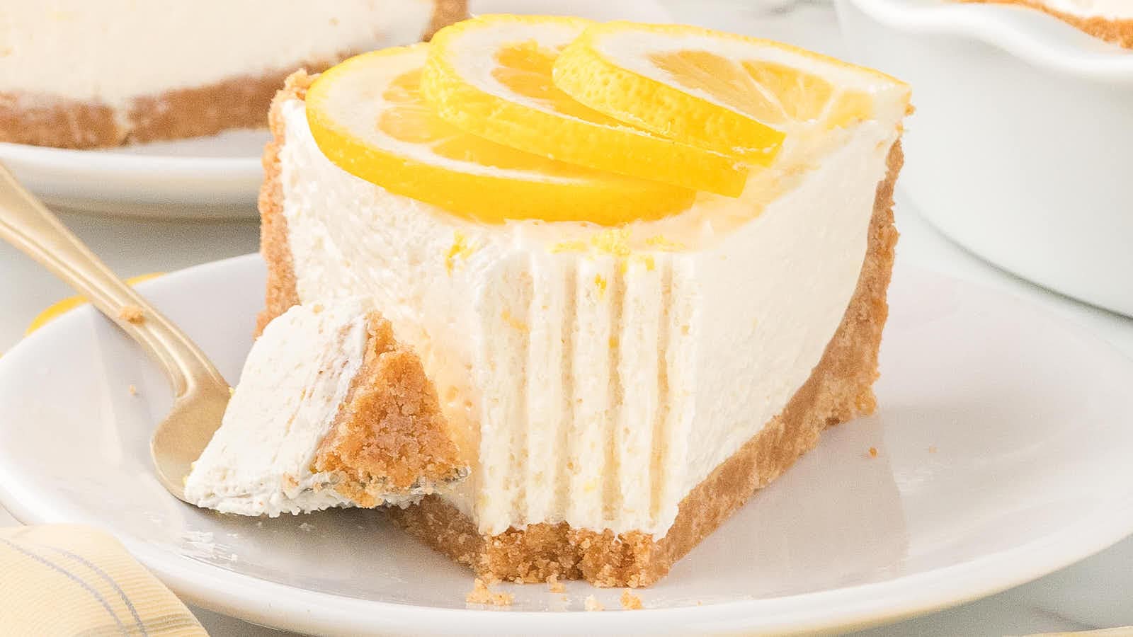 Lemon Icebox Pie recipe by Cheerful Cook.