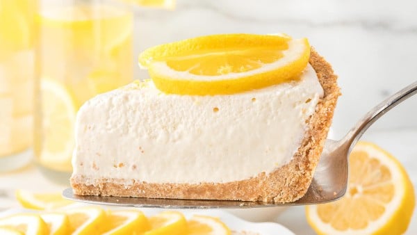 Lemon Icebox Pie recipe by Cheerful Cook.
