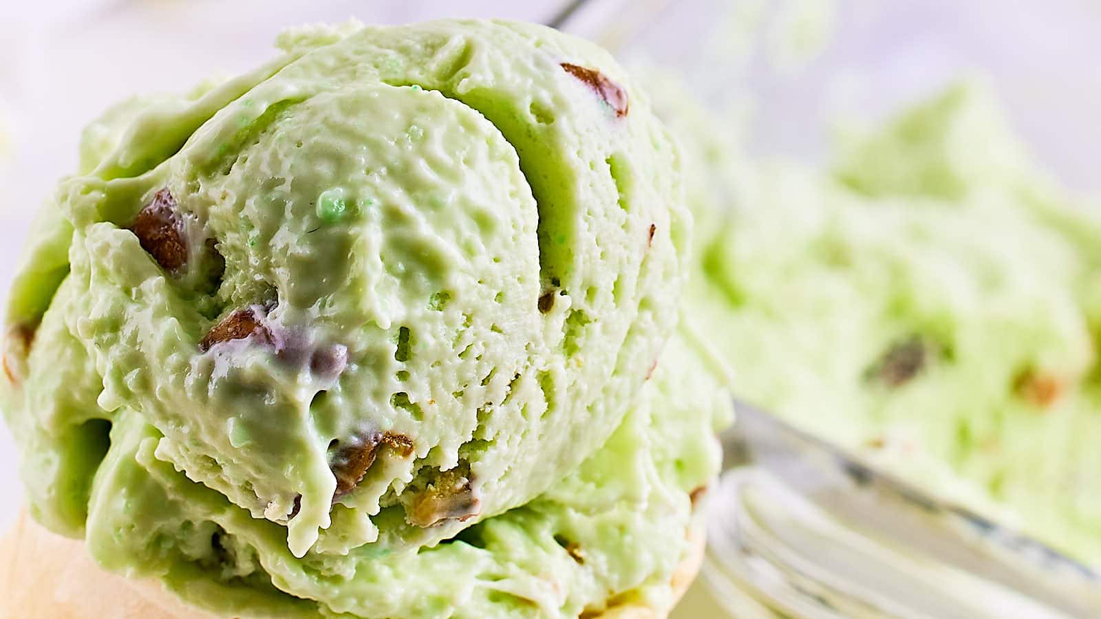 Homemade Pistachio Ice Cream recipe by Cheerful Cook.
