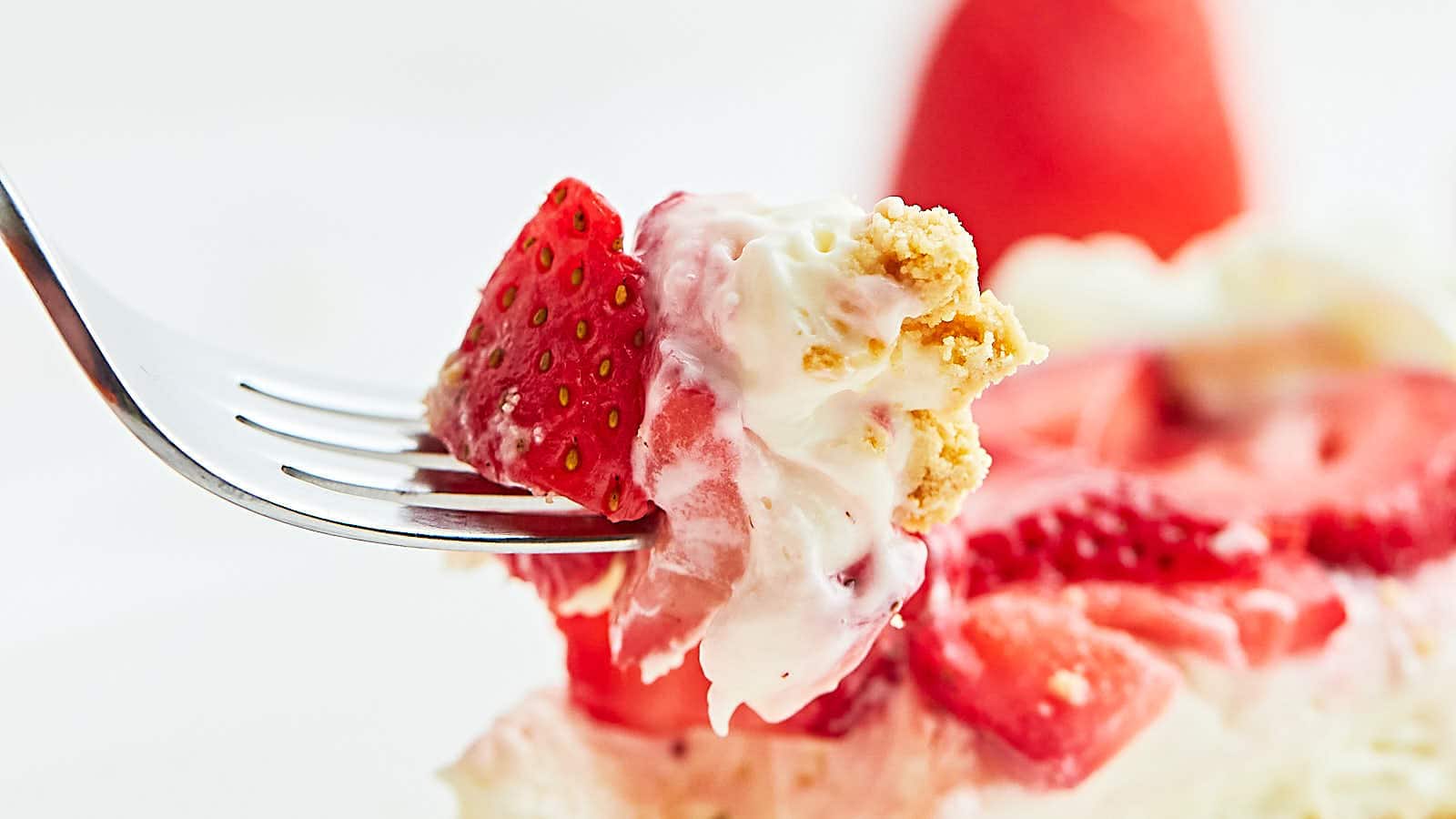 No-Bake Strawberry Pie recipe by Cheerful Cook.