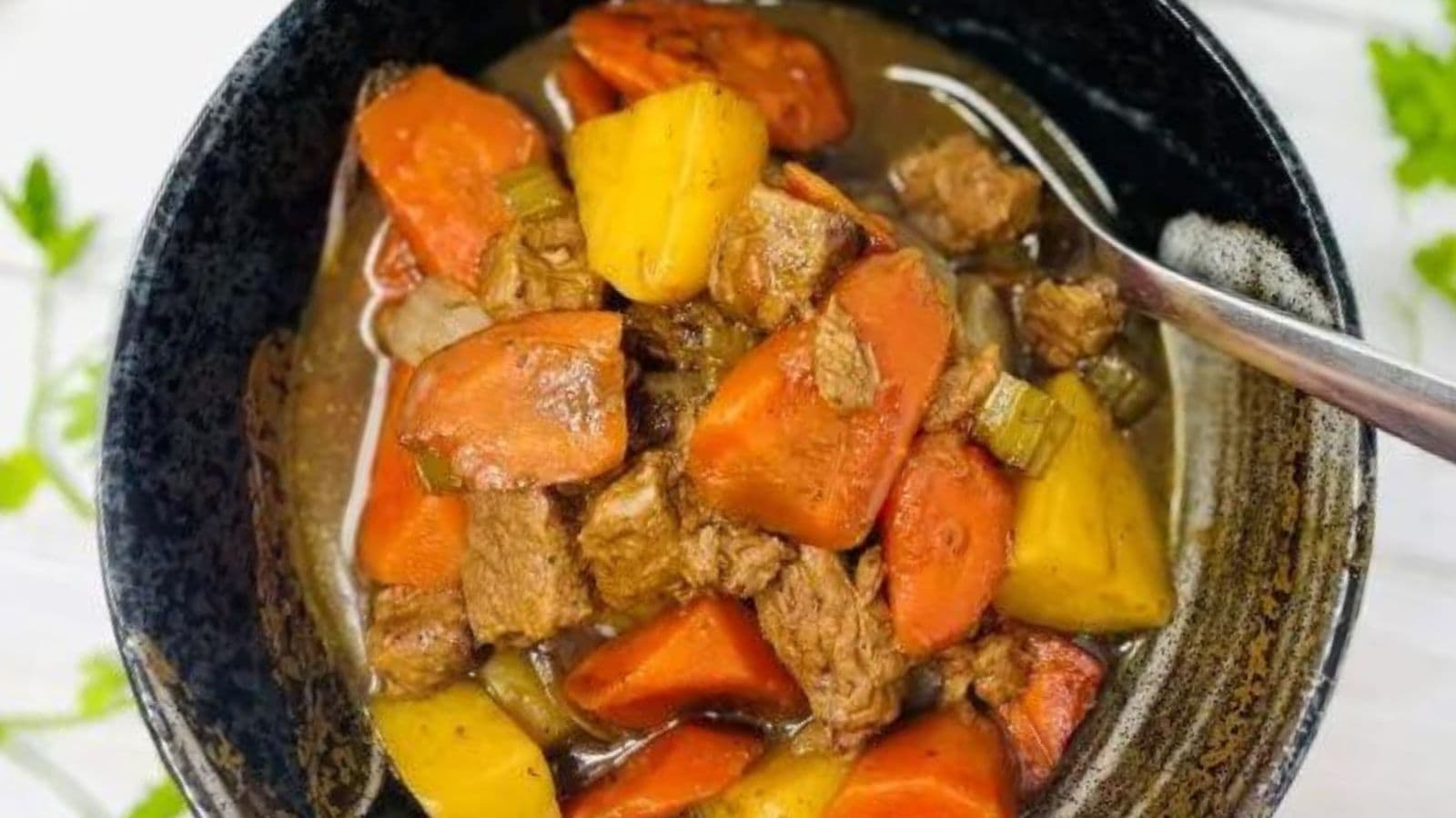 Irish Stew With Beef And Guinness recipe by Daisies and Pie.