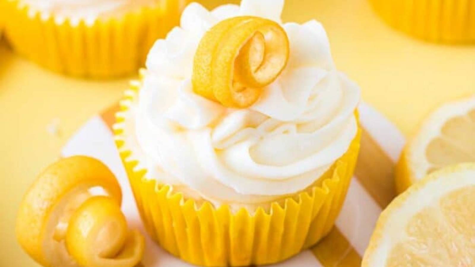 Limoncello Cupcake recipe by Homemade Hooplah.