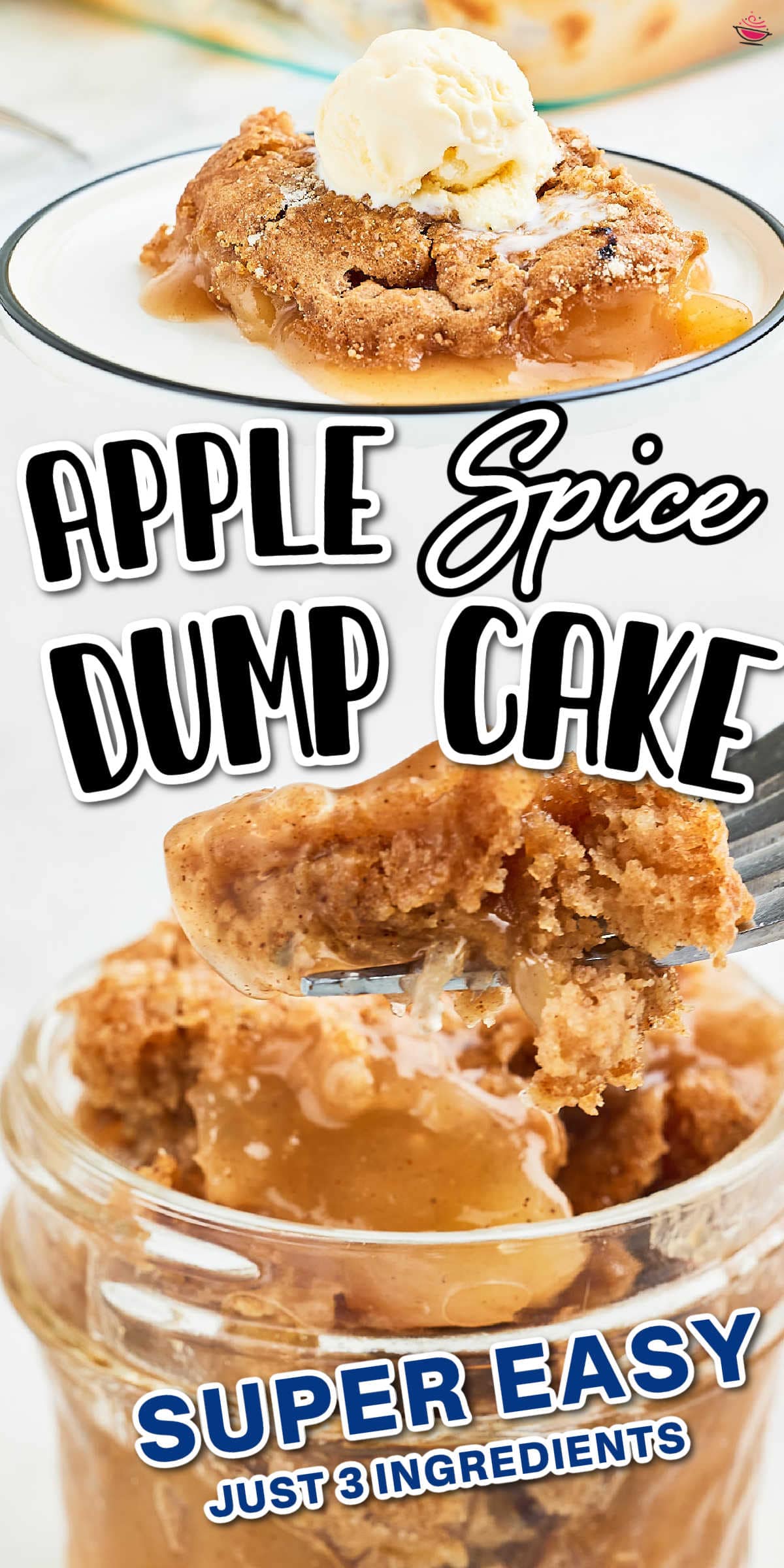 Our Apple Spice Dump Cake is super easy to make with just 3 ingredients! Perfect for a quick dessert. #cheerfulcook #AppleSpiceDumpCake #EasyDesserts #FallRecipes #dumpcake via @cheerfulcook