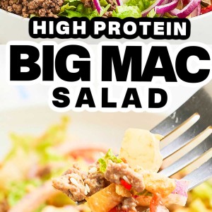 The best Big Mac Salad Recipe.