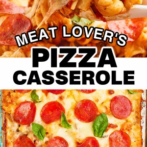 The best Pizza Casserole Recipe - especially for Meat Lovers.