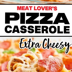 The best Pizza Casserole Recipe - especially for Meat Lovers.