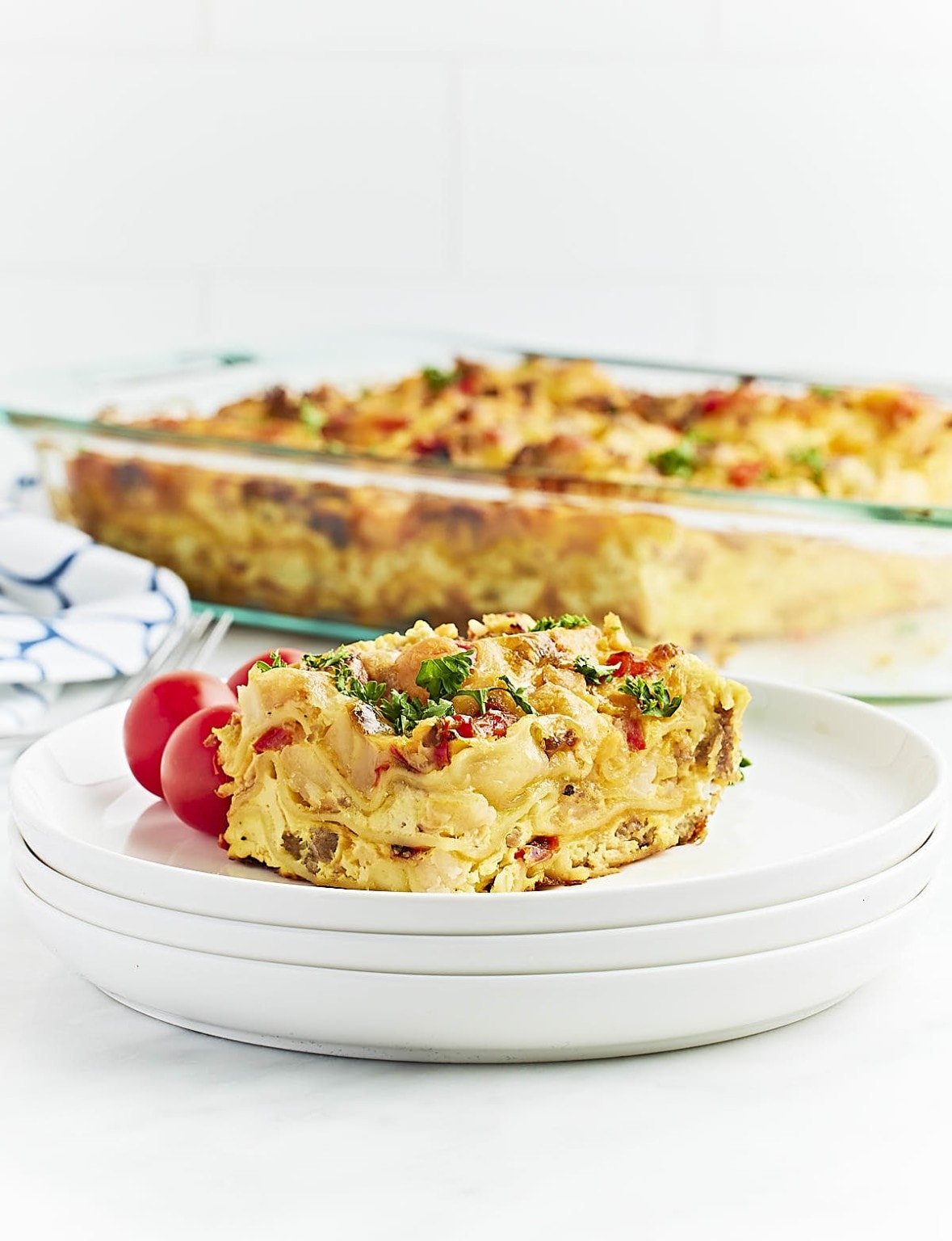 Easy Breakfast Lasagna Recipe - Perfect For A Crowd