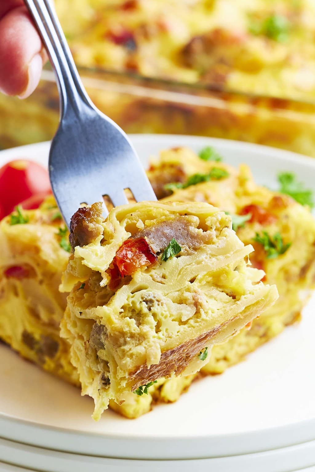 Easy Breakfast Lasagna Recipe - Perfect For A Crowd