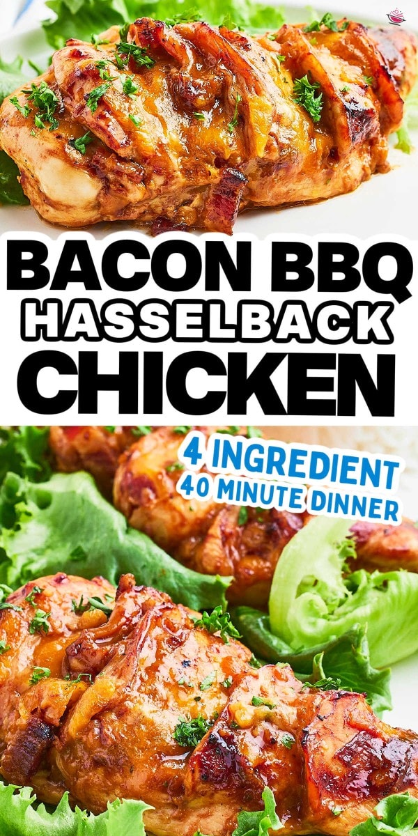 The best Hasselback Chicken recipe.