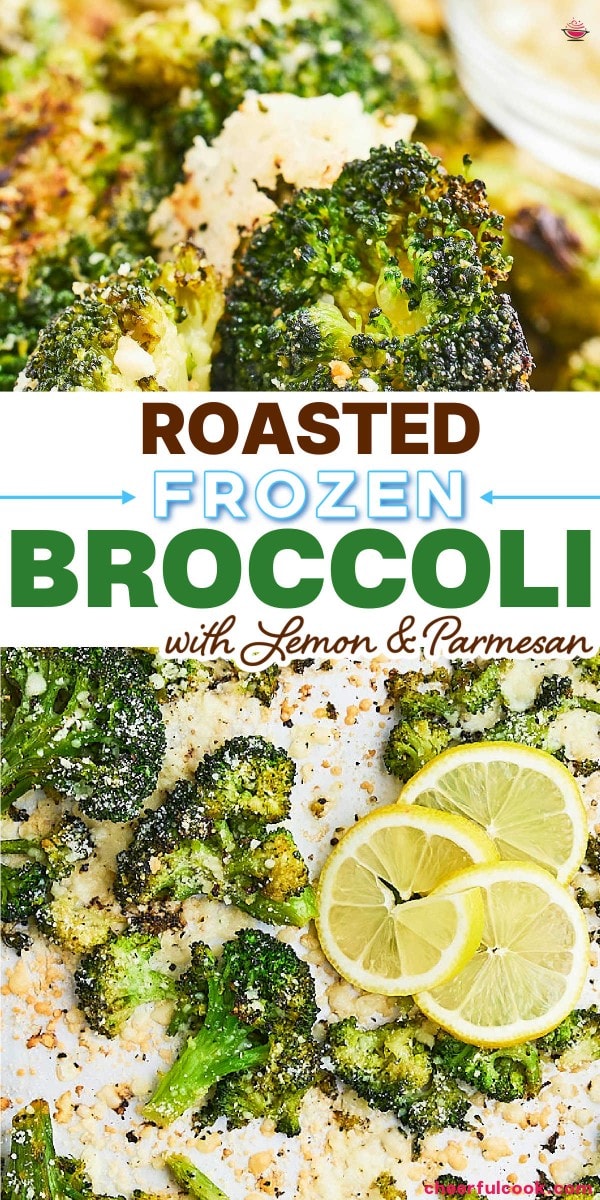 The best Roasted Frozen Broccoli Recipe.