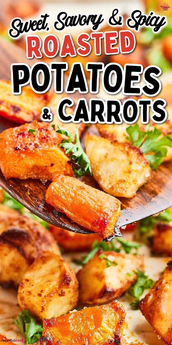 The best Roasted Potatoes and Carrots.