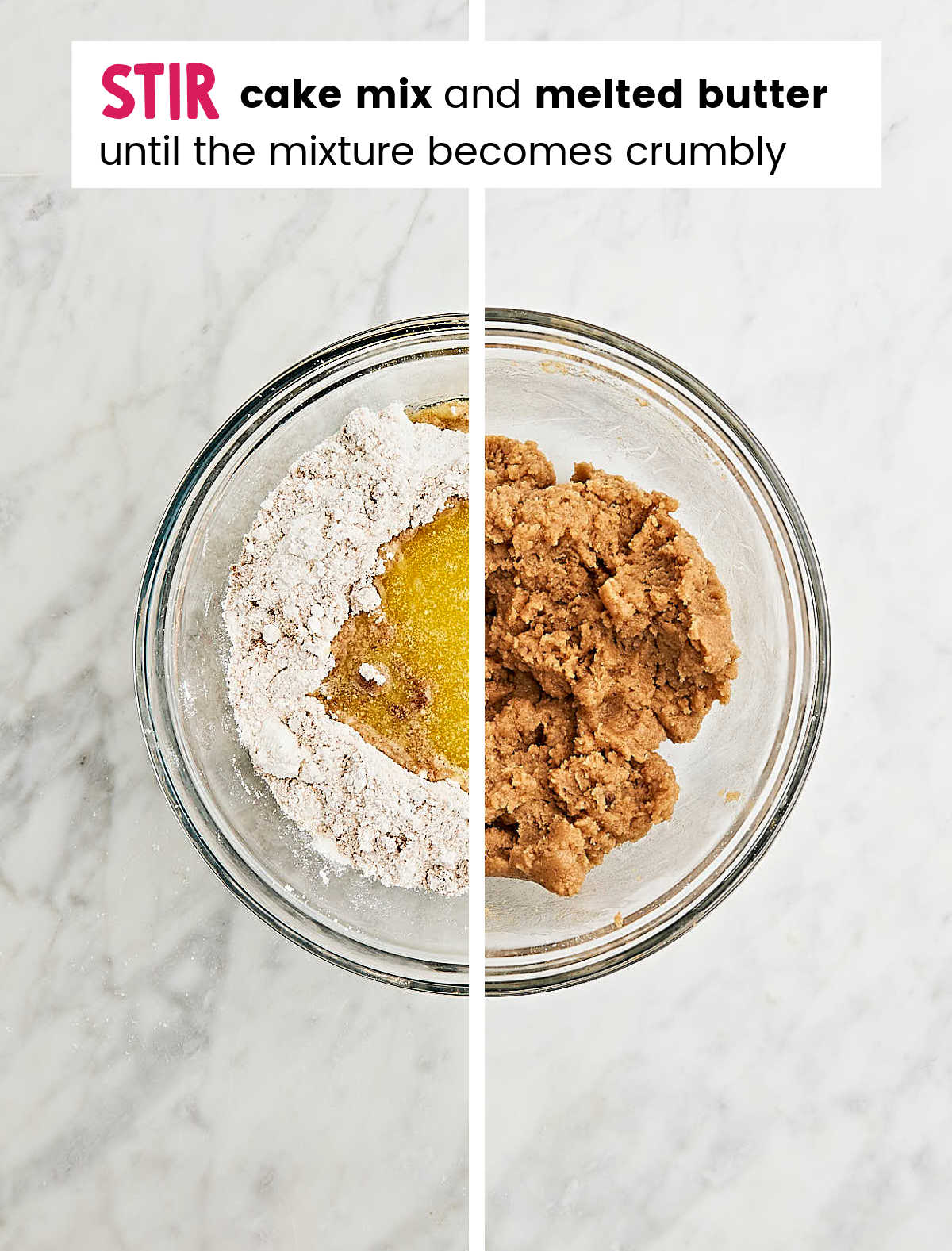 Process Step: Make crumb topping. 