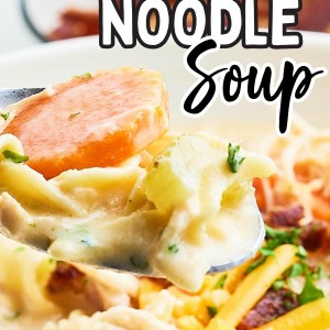 The most delicious Crack Chicken Noodle Soup.