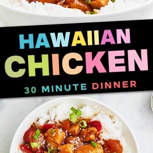 The best Hawaiian Chicken Dinner.