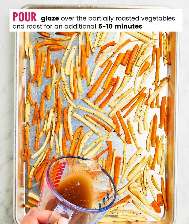 Bourbon & Brown Sugar Roasted Carrots and Parsnips Cheerful Cook