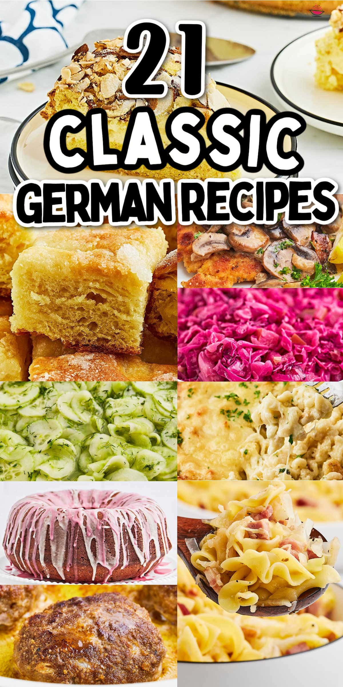 Check out some of the most popular German recipes! From soft, cozy potato dumplings and crispy, juicy Schnitzel with a mushroom gravy to a refreshing cucumber salad, there's something for everyone at the table. And let's not forget dessert—end your meal on a sweet note with a slice of heavenly German Apple Cake. #cheerfulcook #germanfood #germanrecipes #germandishes #oktoberfest #octoberfest #germany via @cheerfulcook