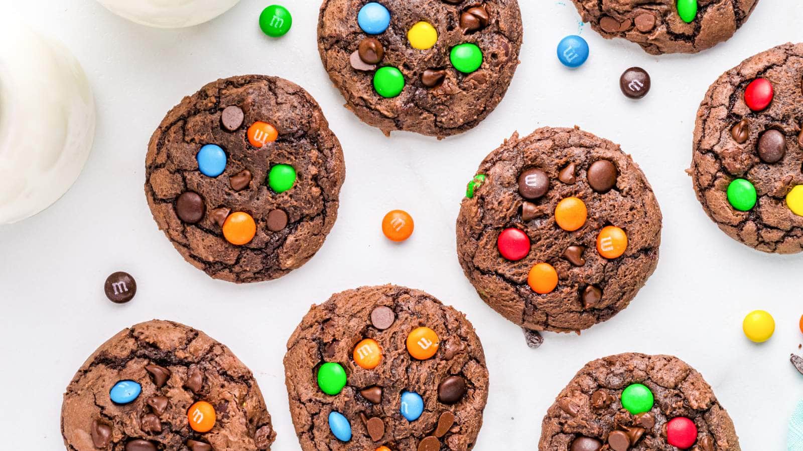 Loaded Brownie Mix Cookies recipe by Blackberry Babe.