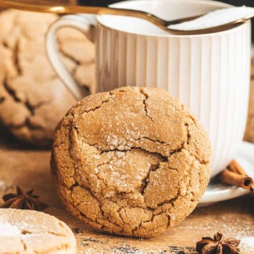 Brown Butter Chai Cookies by Britney Bakes Bread