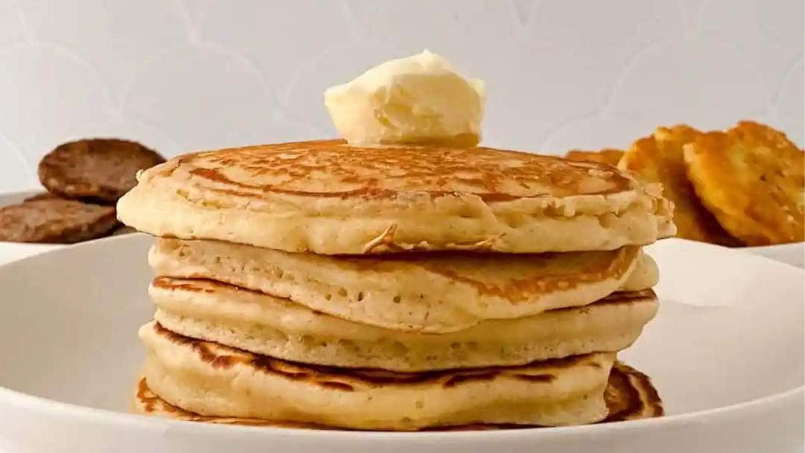 McDonald's Pancake Recipe by Homemade Heather.