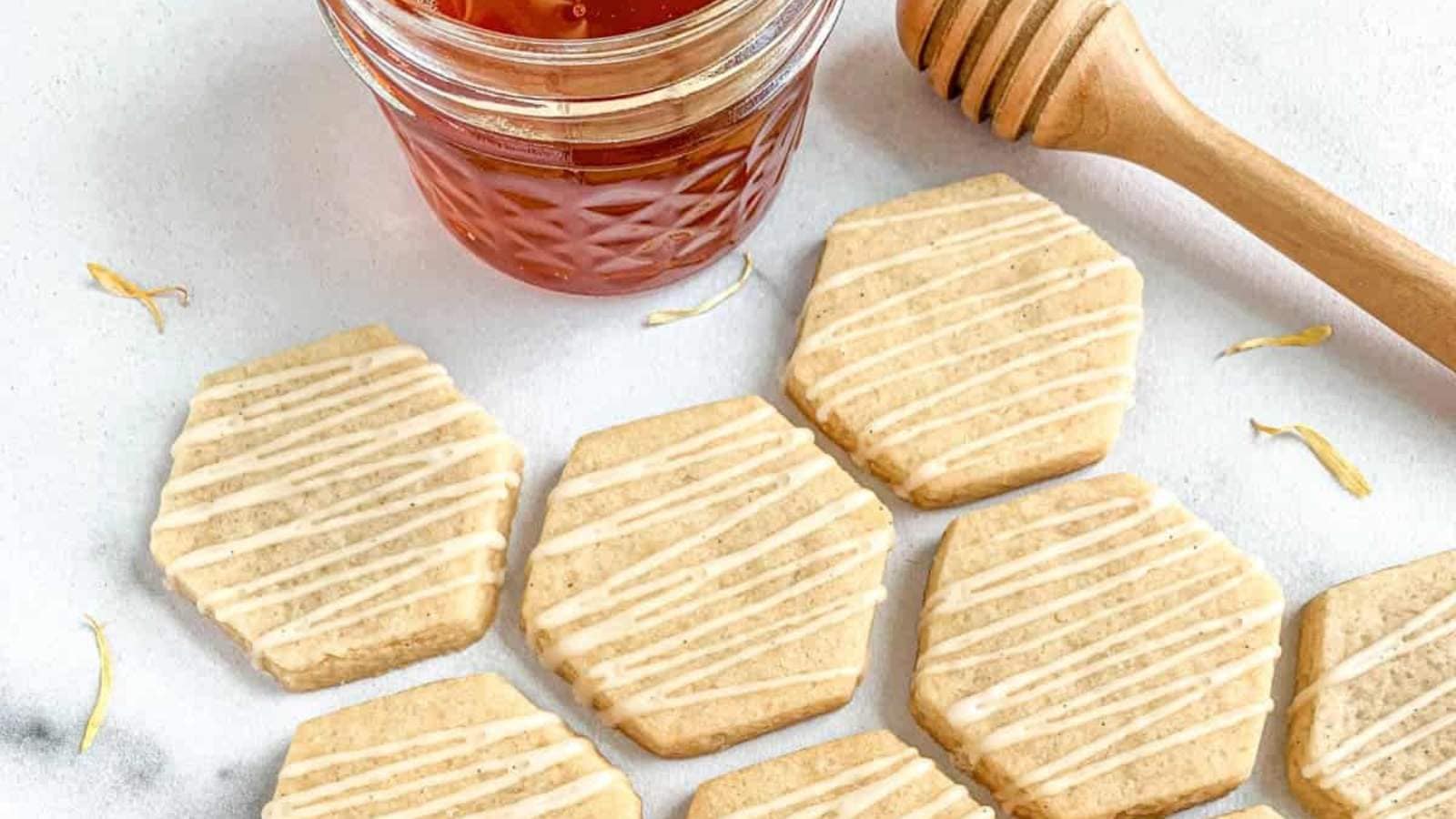 Honey Cookies recipe by Live To Sweet.