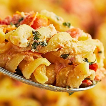 Tiktok's Viral Pasta Recipe by Cheerful Cook.