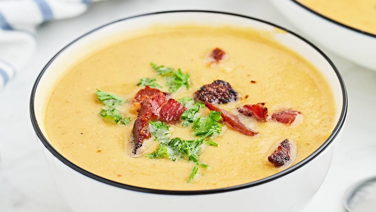 Butternut Squash Soup Recipe by Cheerful Cook.