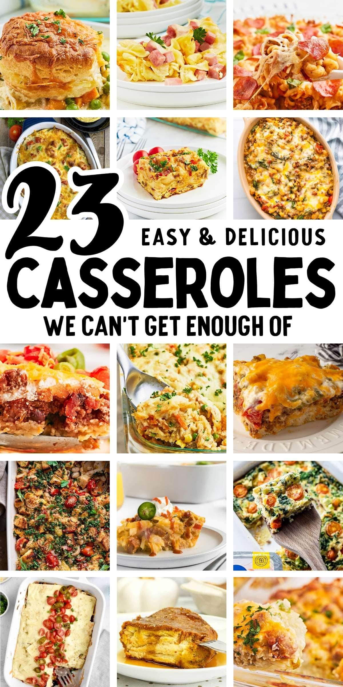 Craving the ultimate comfort food that's as easy as it is delicious? 🍲 Discover 23 top-ranked casseroles that will make you the hero of family dinners and potlucks! From classics like Chicken and Rice to seasonal gems like Pumpkin French Toast, this list is your go-to guide. #cheerfulcook #casserole #casserolerecipes #easyrecipes #comfortfood #homecooking ♡ cheerfulcook.com via @cheerfulcook