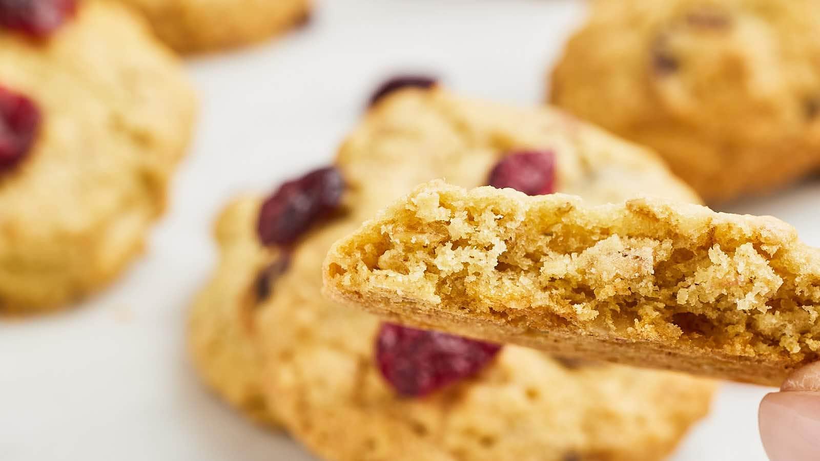 Oatmeal Cranberry Cookies recipe by Cheerful Cook.