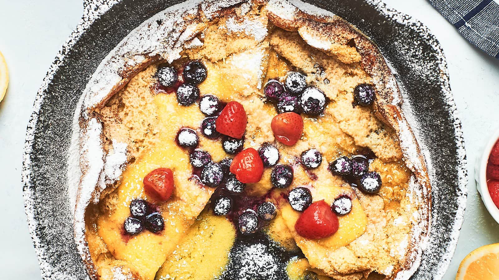 Dutch Baby Pancake recipe by Cheerful Cook.