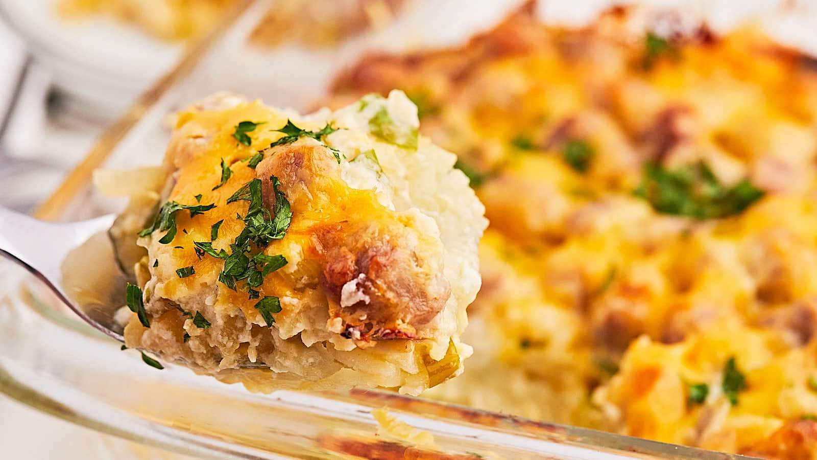 Sausage and Hash Brown Casserole recipe.