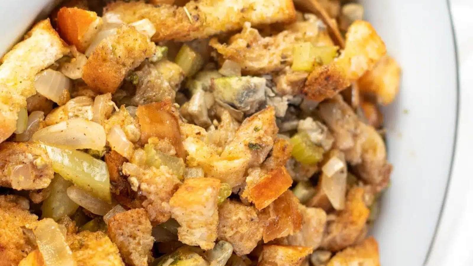 Oyster Dressing recipe by Bake it with love.