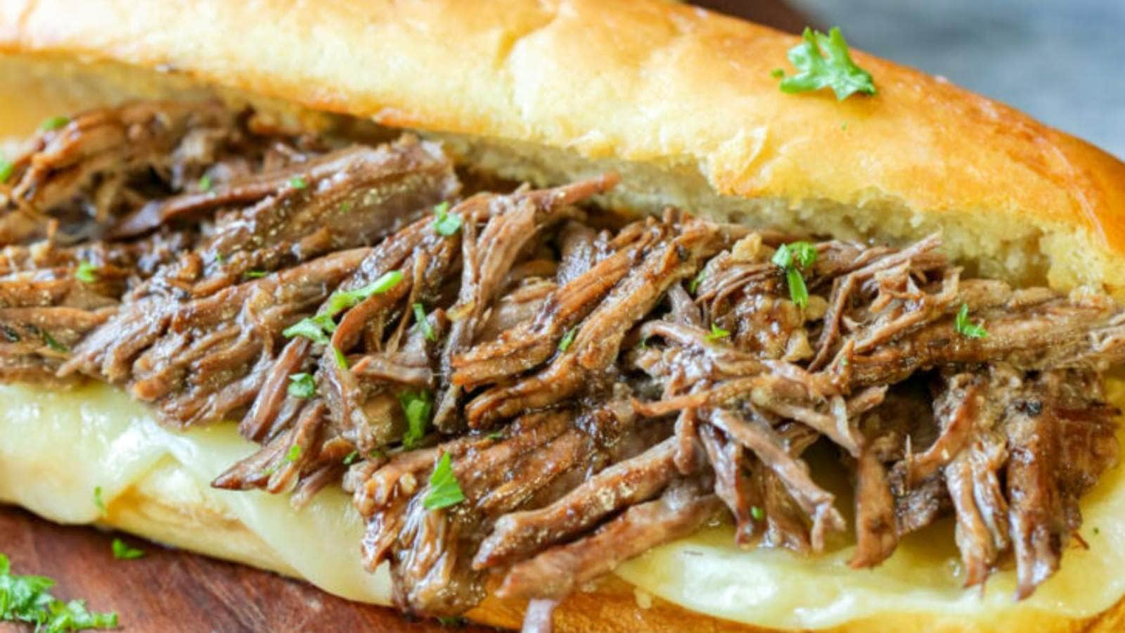 Slow Cooker Pulled Beef for Sandwiches or Tacos recipe by Blackberry Babe.