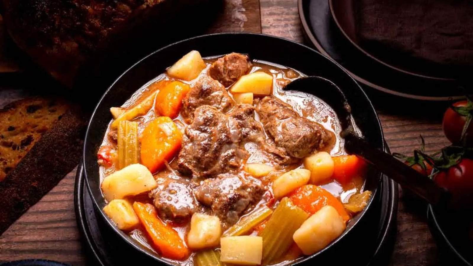 Beef Shank Stew recipe by Cooking With Lei.
