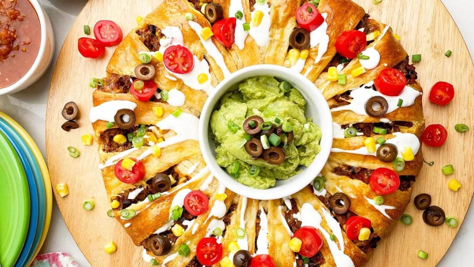 Taco Ring recipe by Mid Western Home Life.