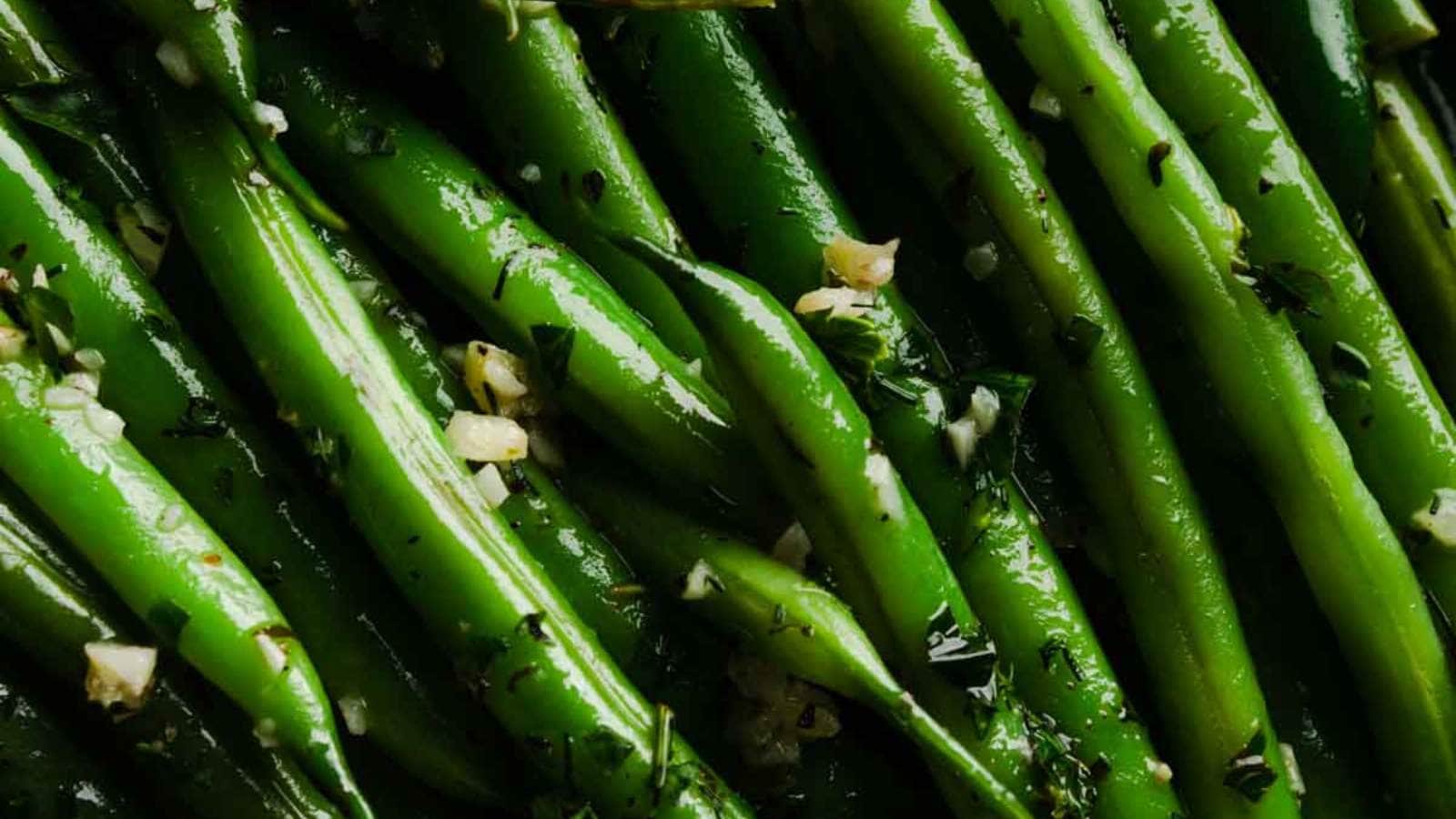 French Green Beans with Herb Butter recipe by The Sage Apron.
