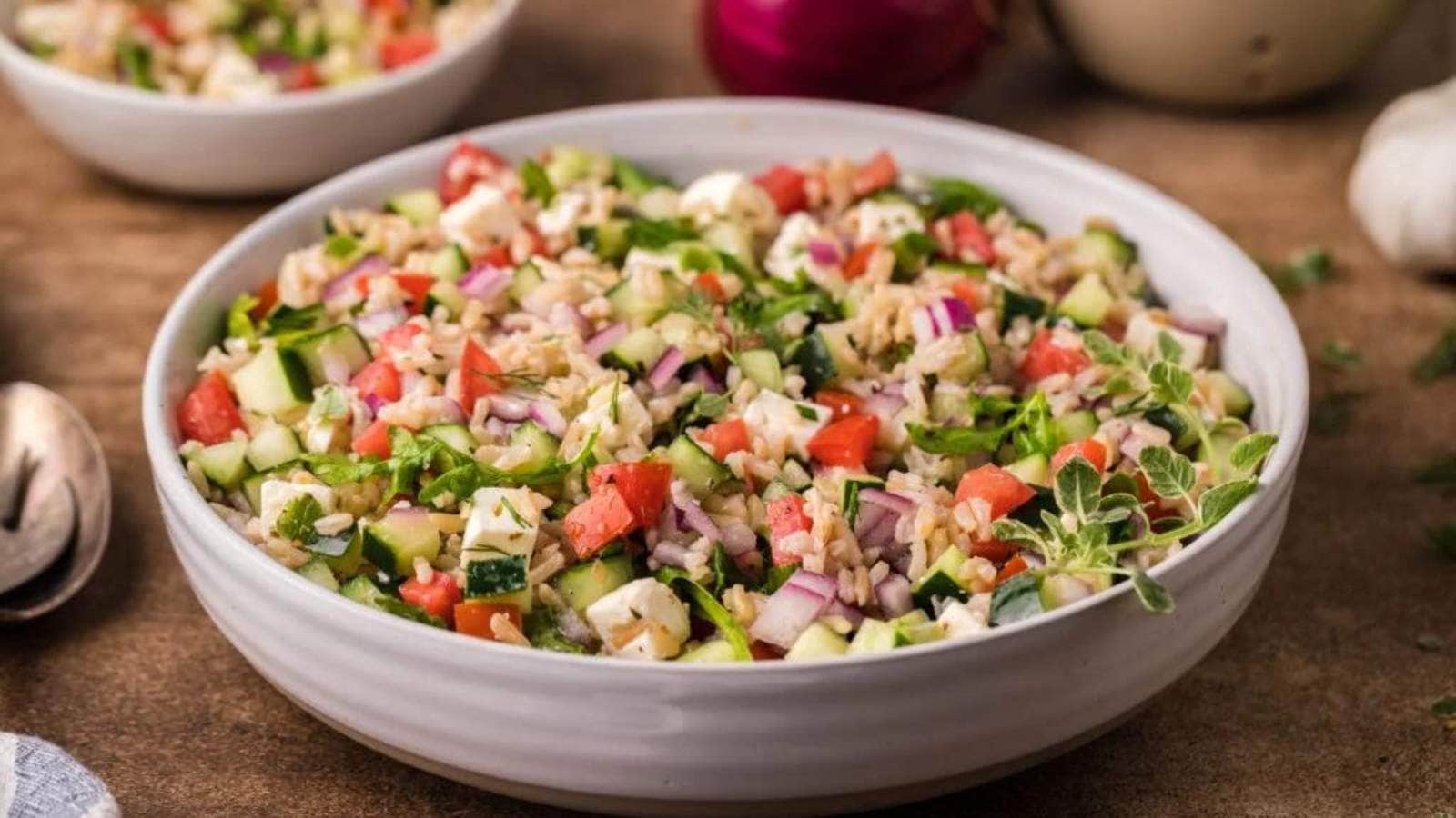 Italian Rice Salad – Insalata di Riso recipe by Xoxo Bella.
