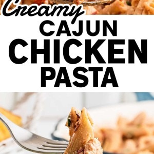 The best Cajun Chicken Pasta recipe.