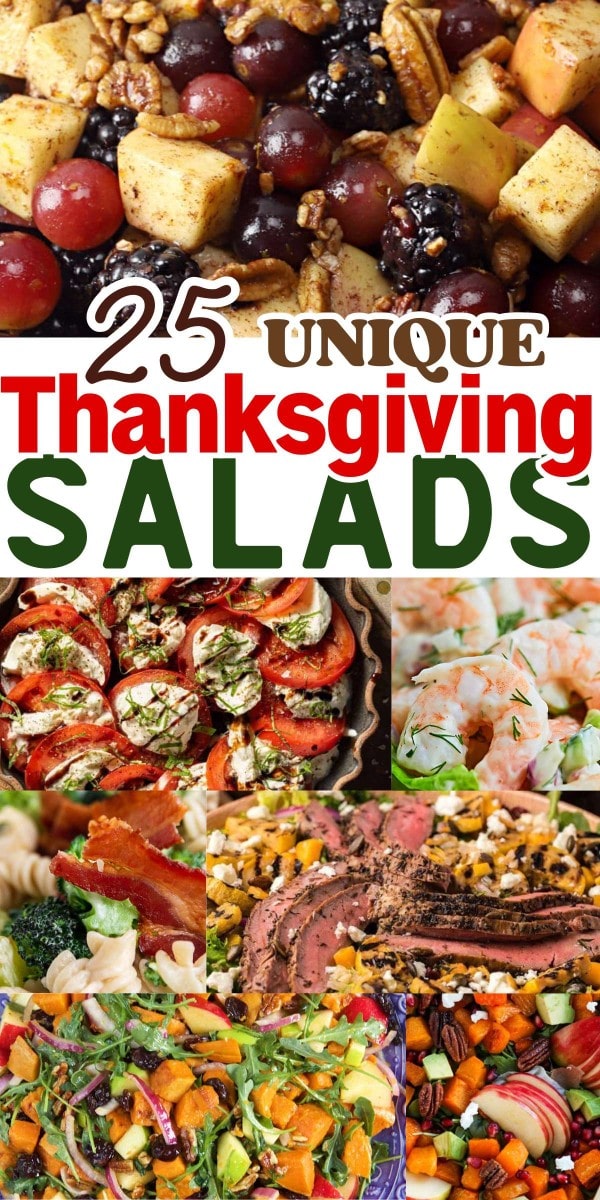 25 Unique Thanksgiving Salads Perfect for Every Palate.
