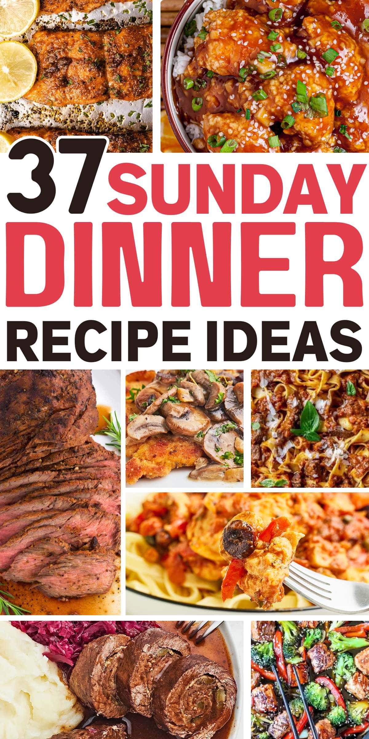 49 Easy Sunday Dinner Recipe Ideas Your Family Will Love